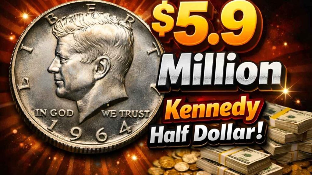 $5.9 Million Kennedy Half Dollar 2026: Rare Coin That Shocked Collectors