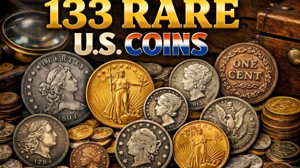133 Rare U.S. Coins: Hidden Treasures That Could Make You Rich