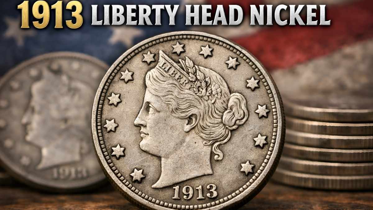 1913 Liberty Head Nickel: Legendary Coin Worth 1 Billion Leaves Collectors Speechless